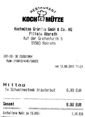 wnms Hffner Kochmtze Restaurant